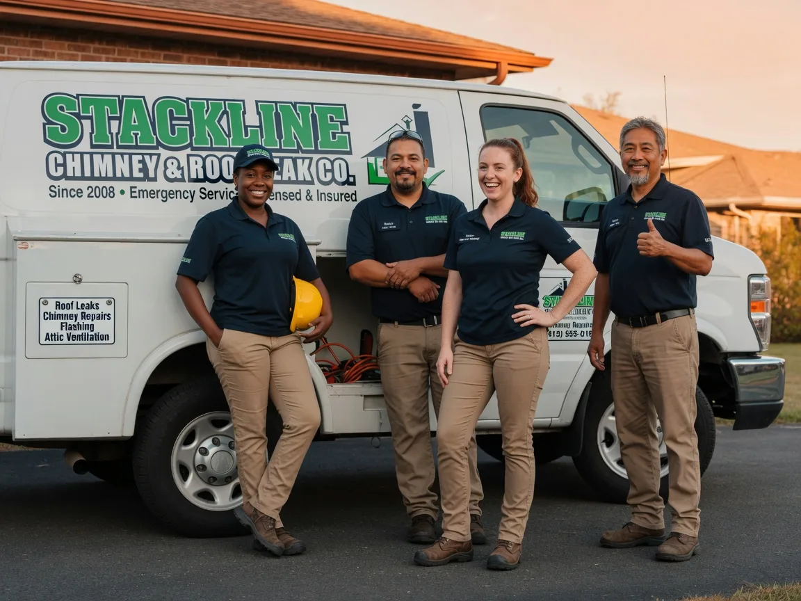 Chimney flashing repair company in Bel Aire, KS